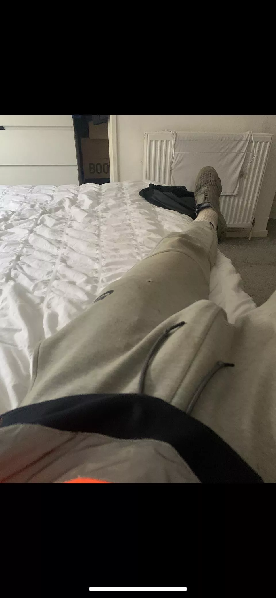 Fresh home from work