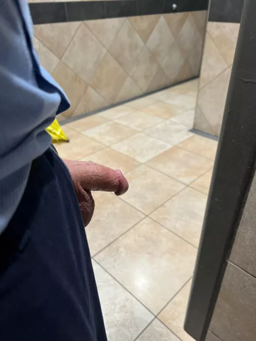 Gas station bathroom