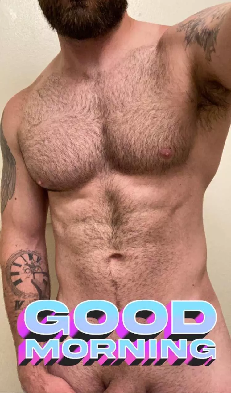 Good morning, world 😇