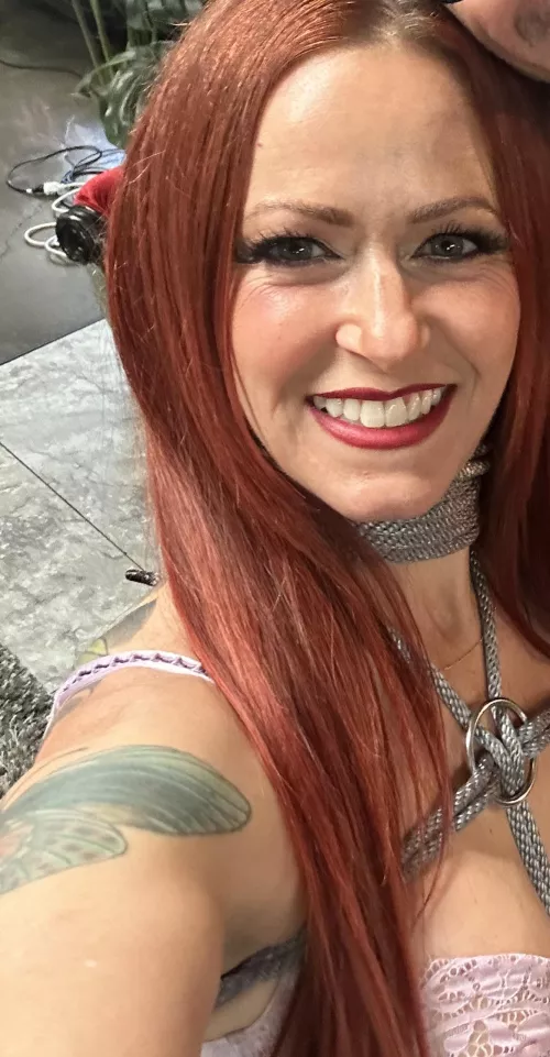 How gorgeous is this rope posture collar