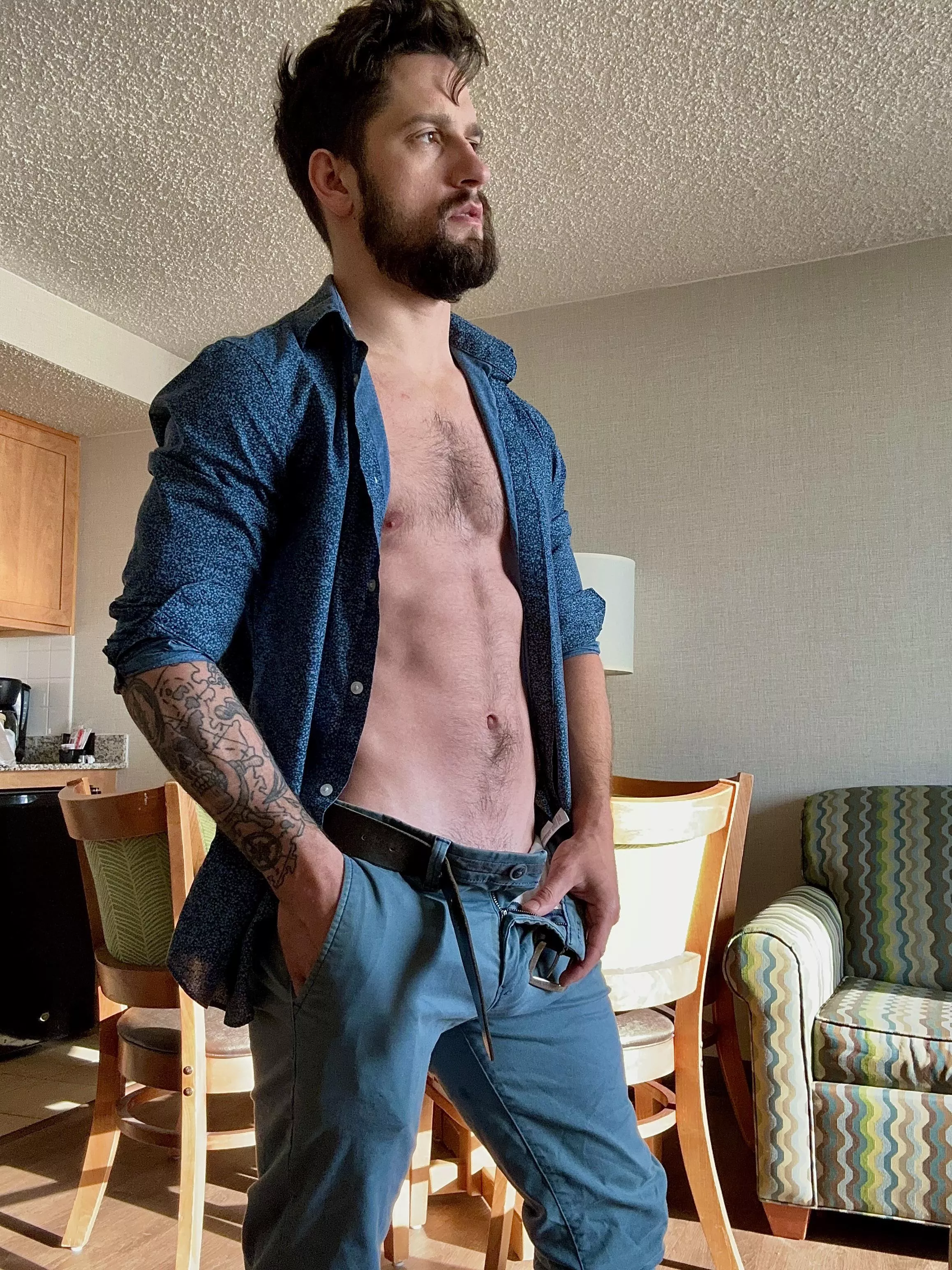 Morning after a wild Monday night out!