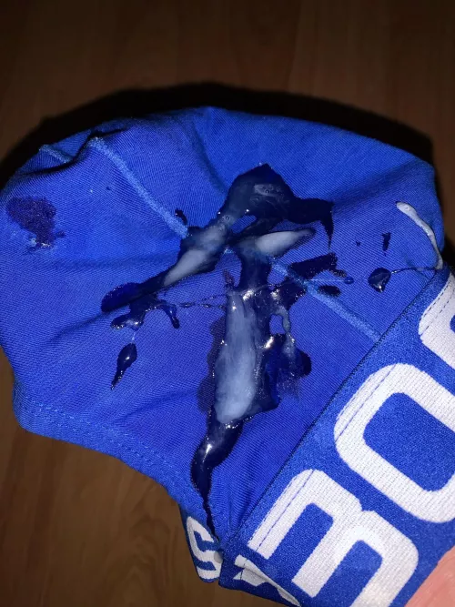 My buddy loves how I left this jockstrap for him. Who wants the next pair?