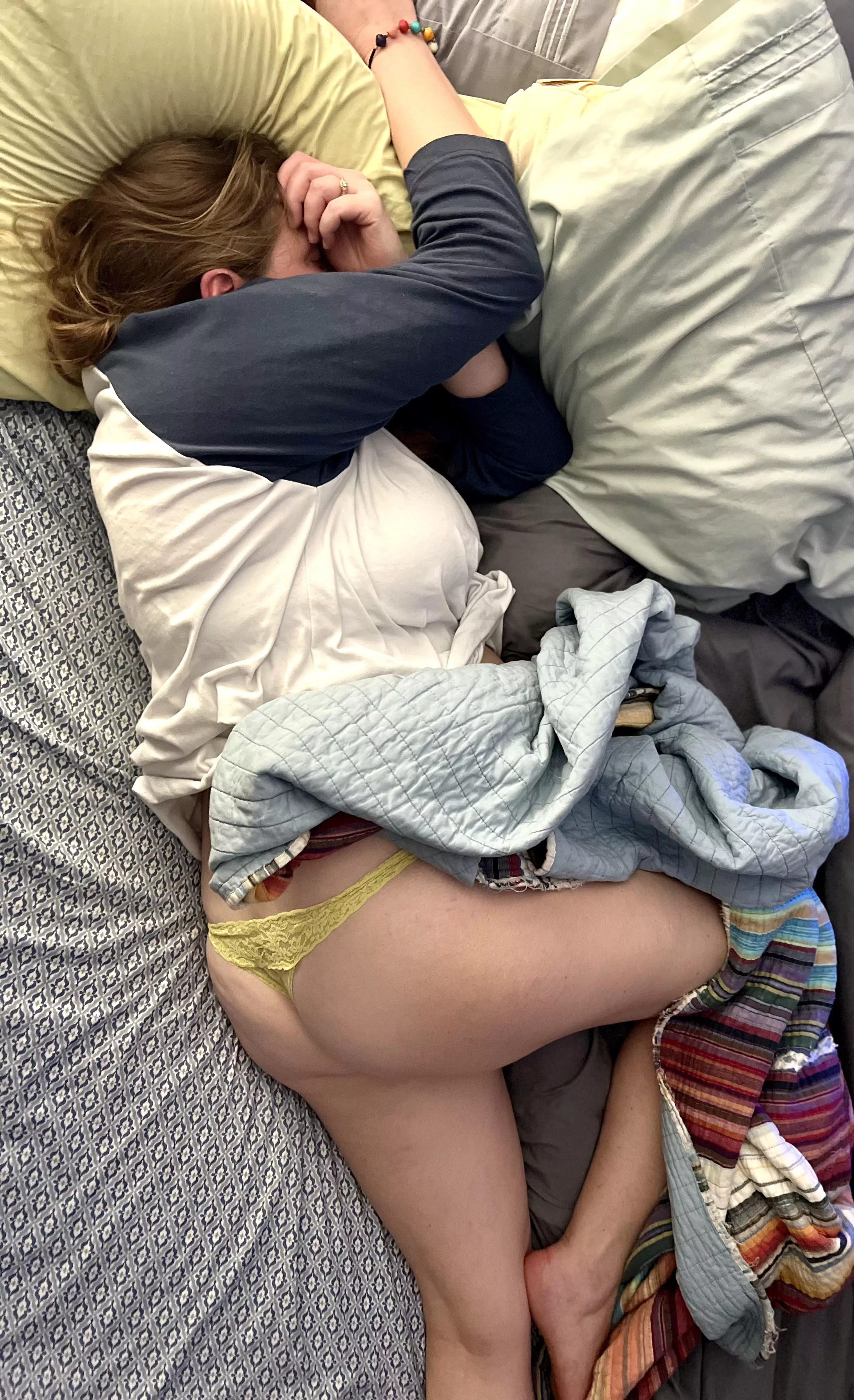 My wife after two bottles of red wine 🍷