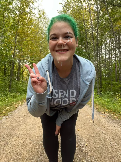 Nature walk cum walk makes me happy!