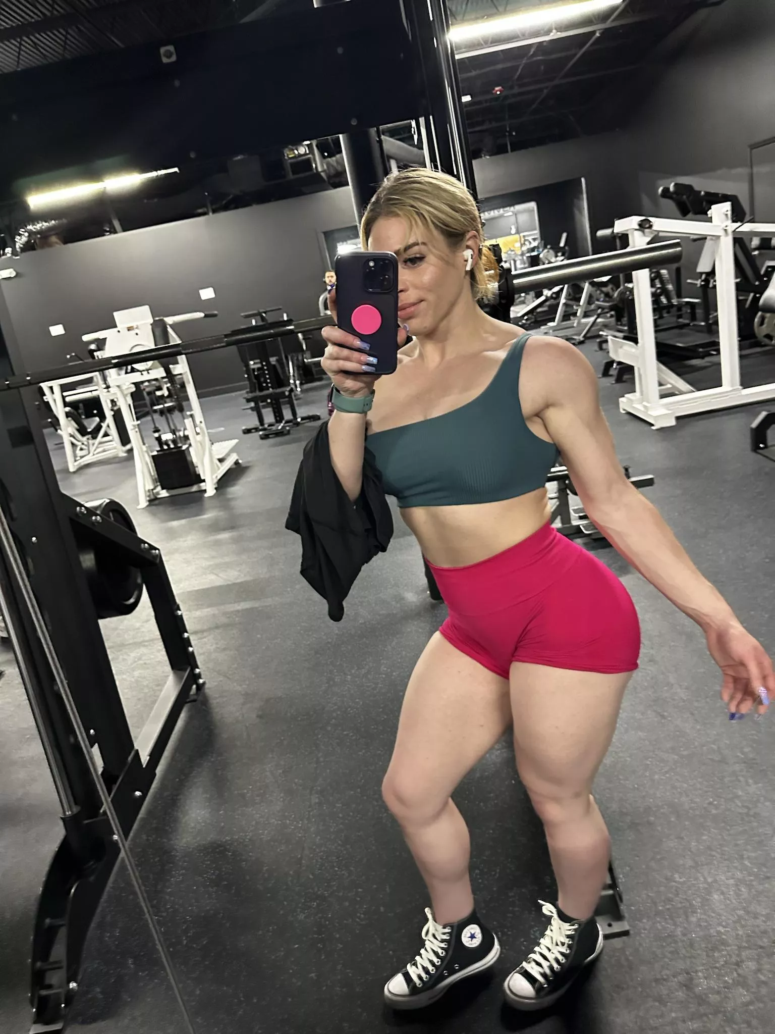 Post workout thickness