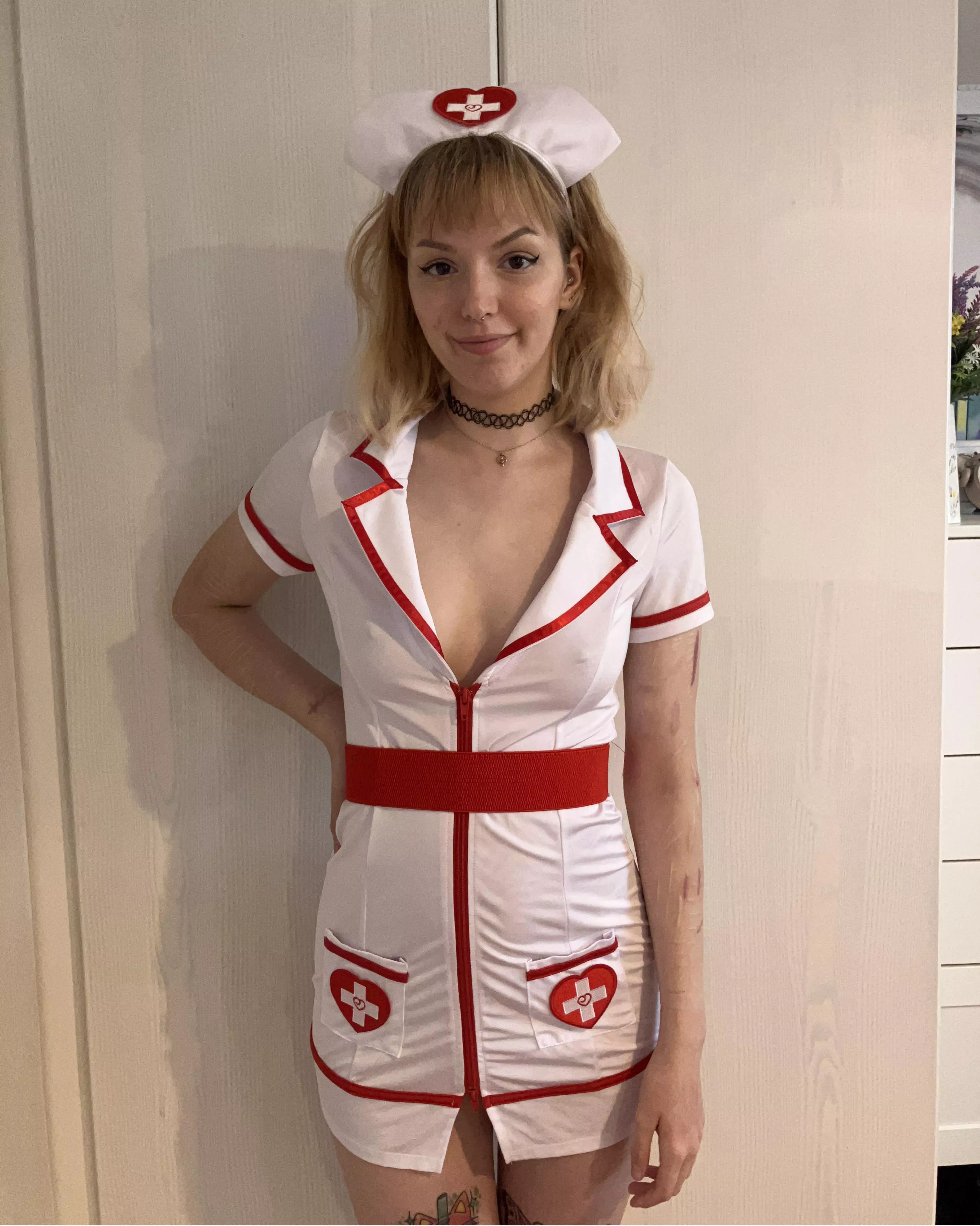 Sexy nurse role play on my OF 💋 Link below 👇
