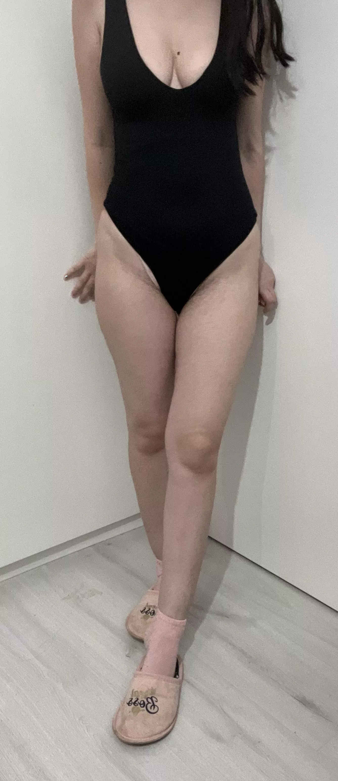 Sexy teen with sexy bodysuit