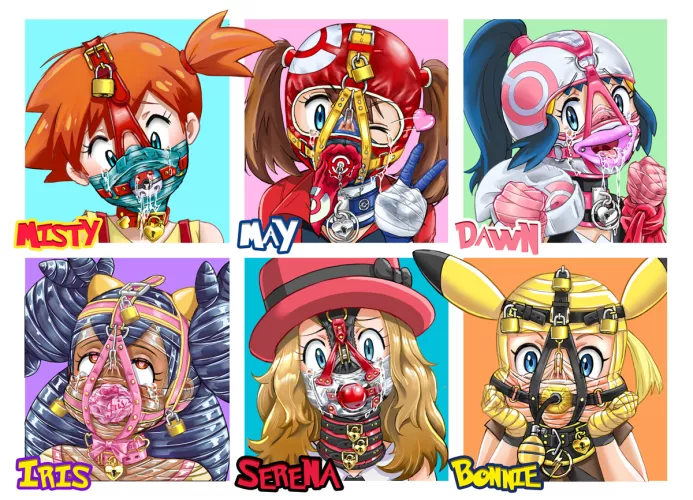 So who's willing to send me a picture of them gagged irl