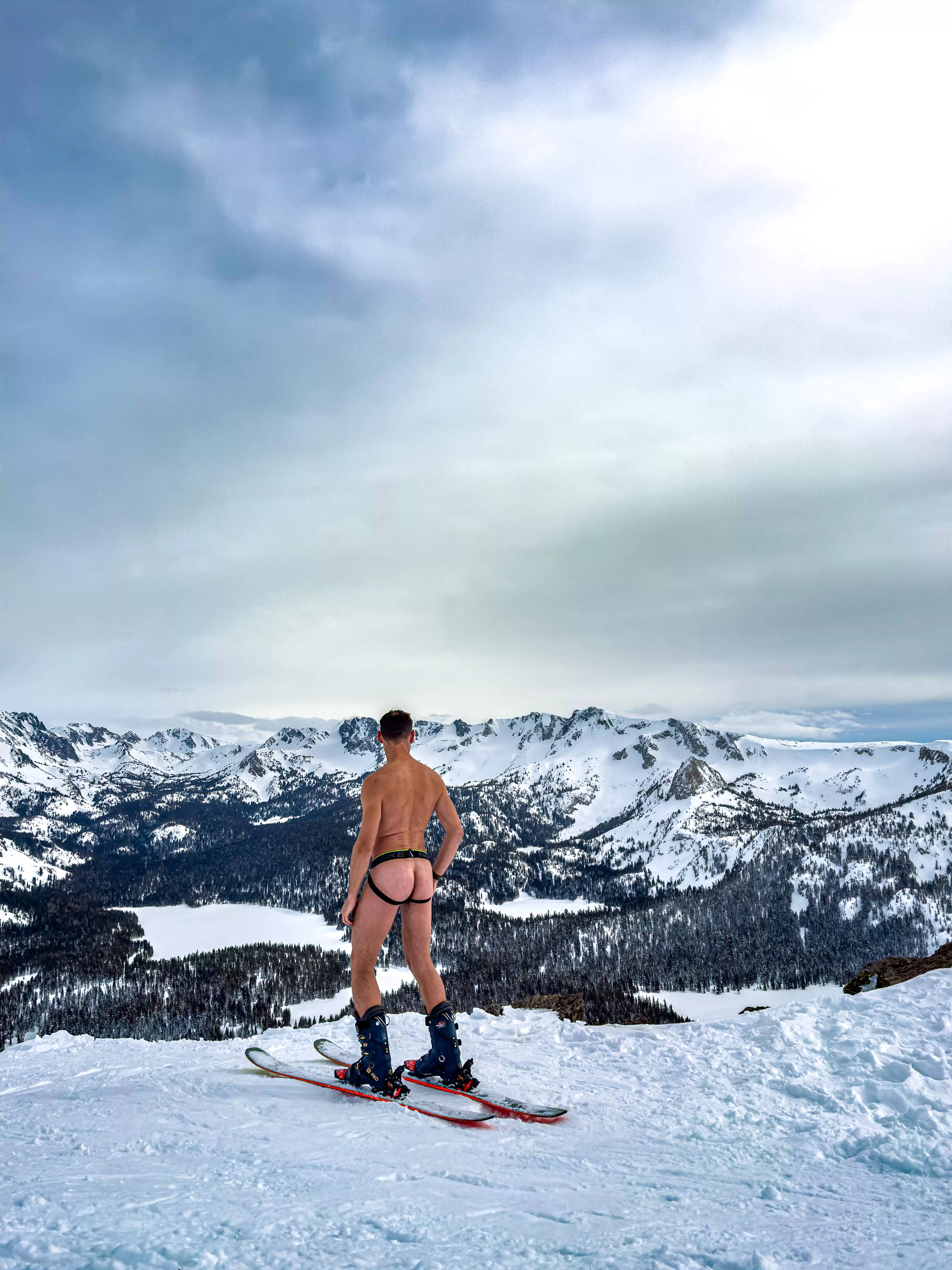 Spring skiing is the best