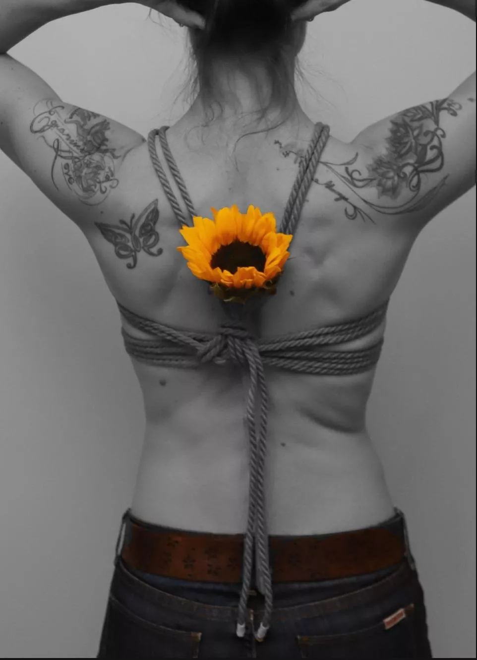 Sunflower and Jute