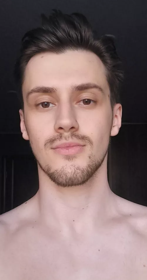 Trying to grow facial hair, but my genetics said 