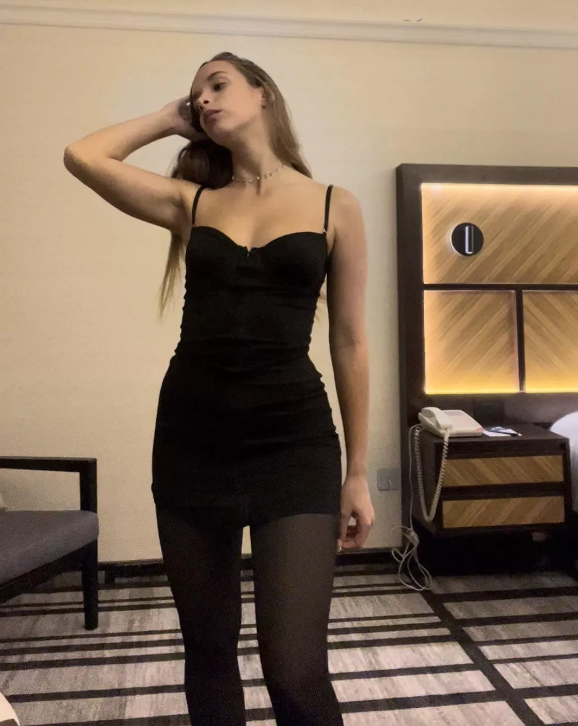 Would u take me to a hotel wearing this dress?