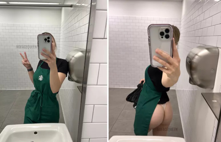 Would you meet me in the work bathroom if I asked?