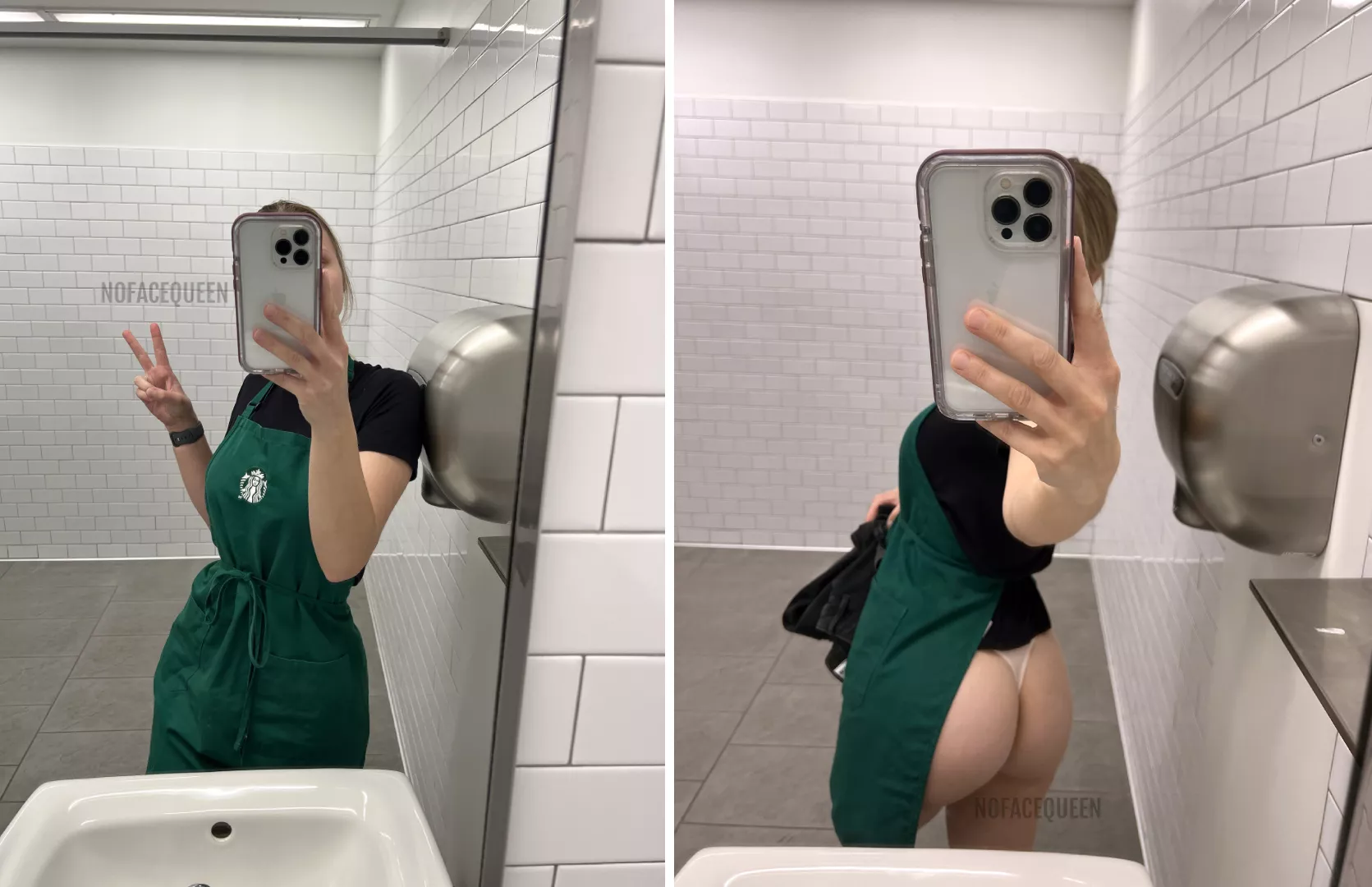Would you meet me in the work bathroom if I asked?