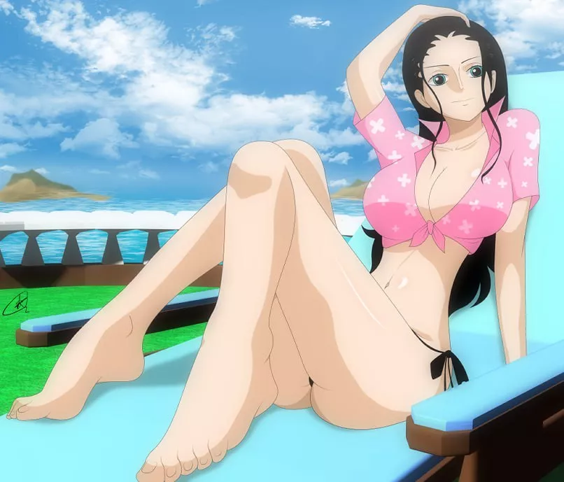 A commission Art l drew of Nico Robin