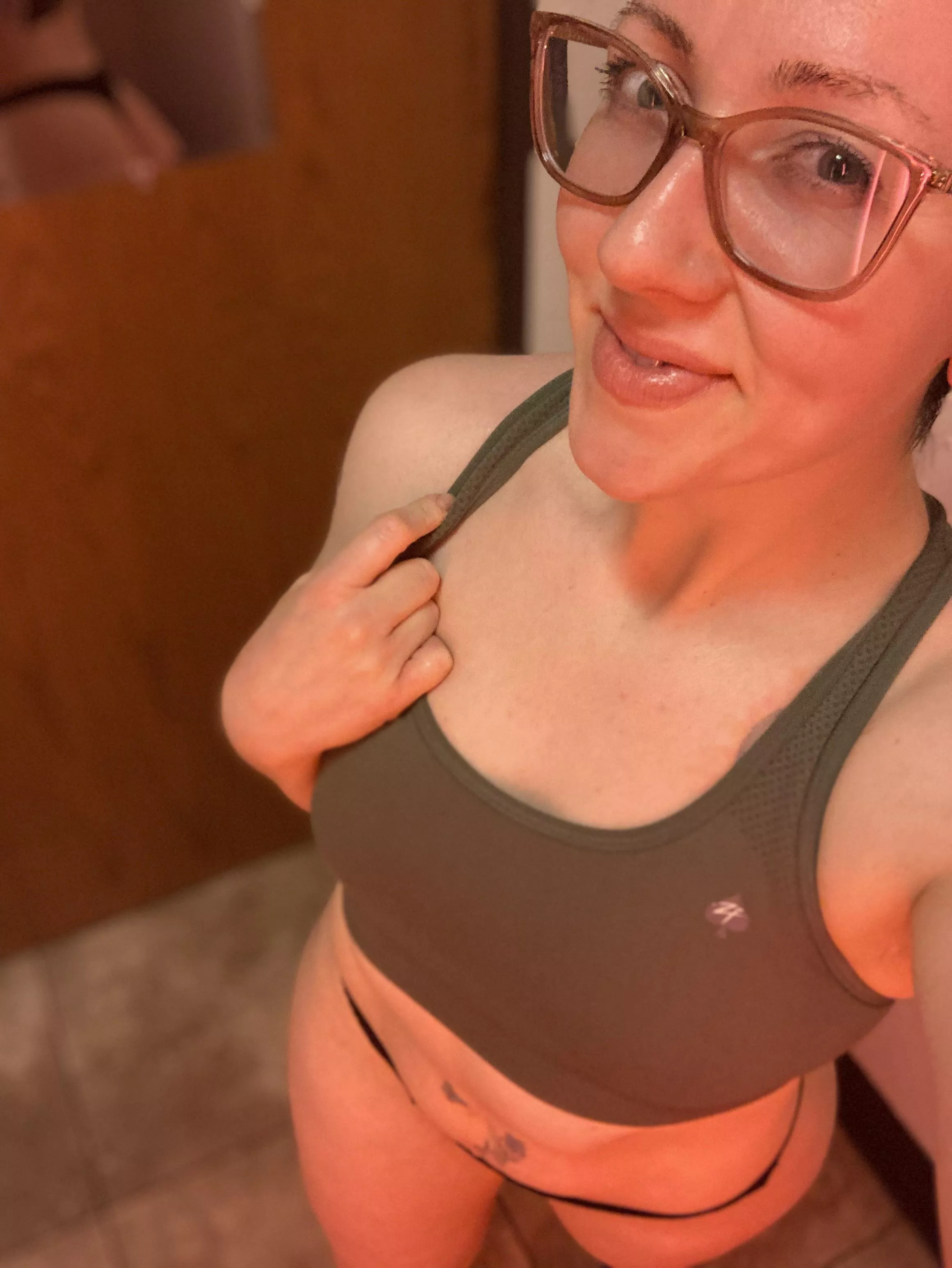 A little post workout selfie