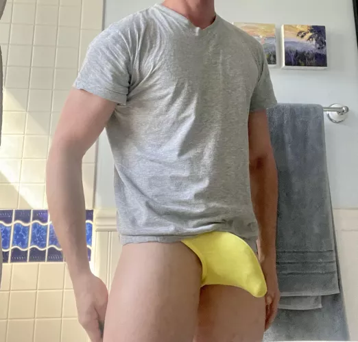 A real banana hammock