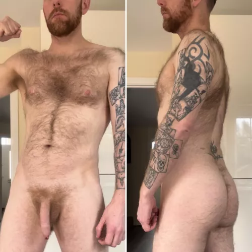 As it’s hump day I thought I’d share front and back. 🍑🍆