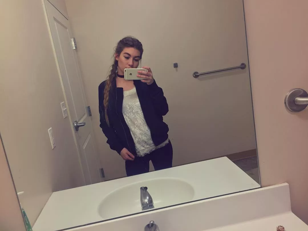 Bathroom selfie