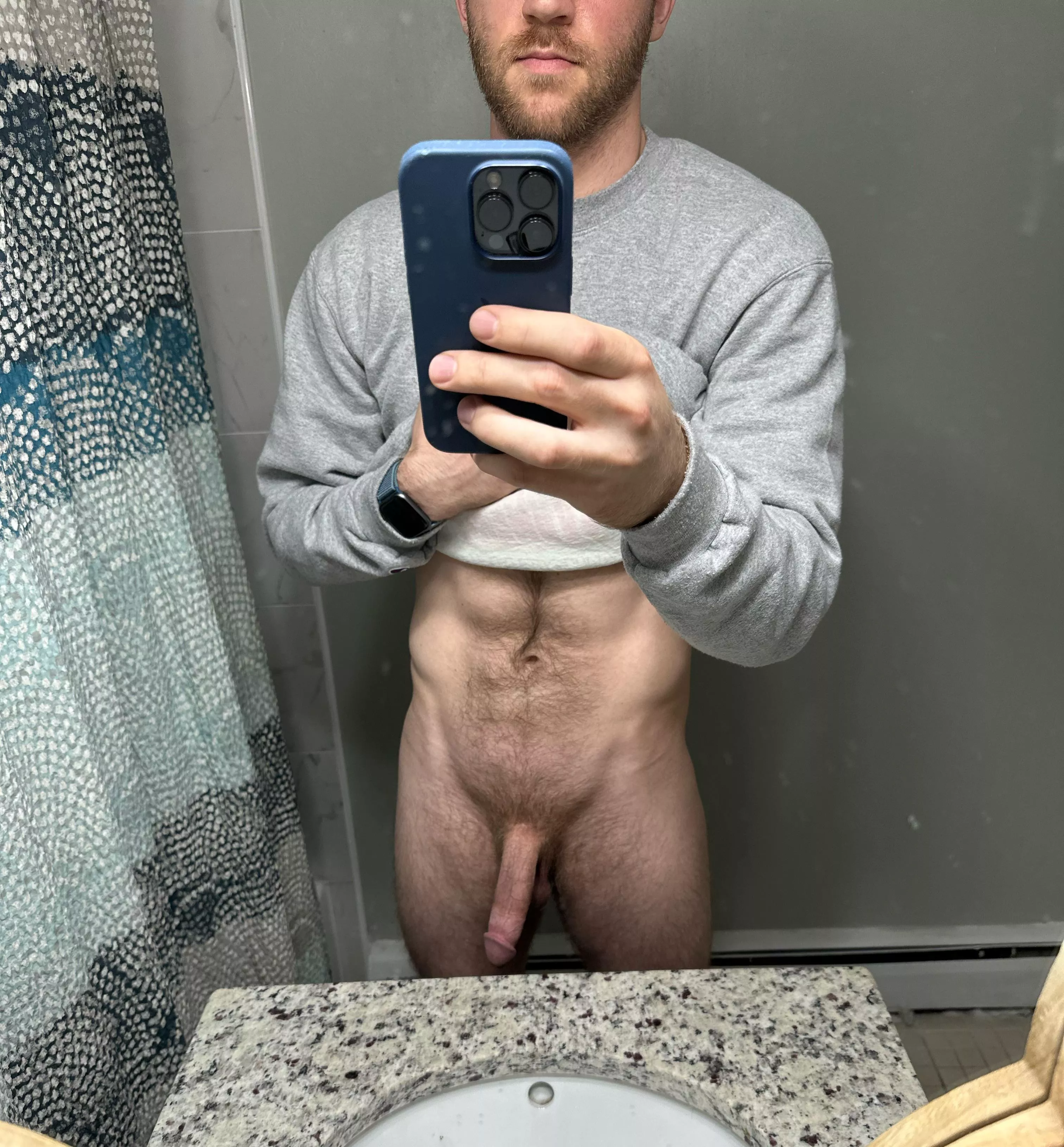 Blood pumping post run, care to join in the shower?