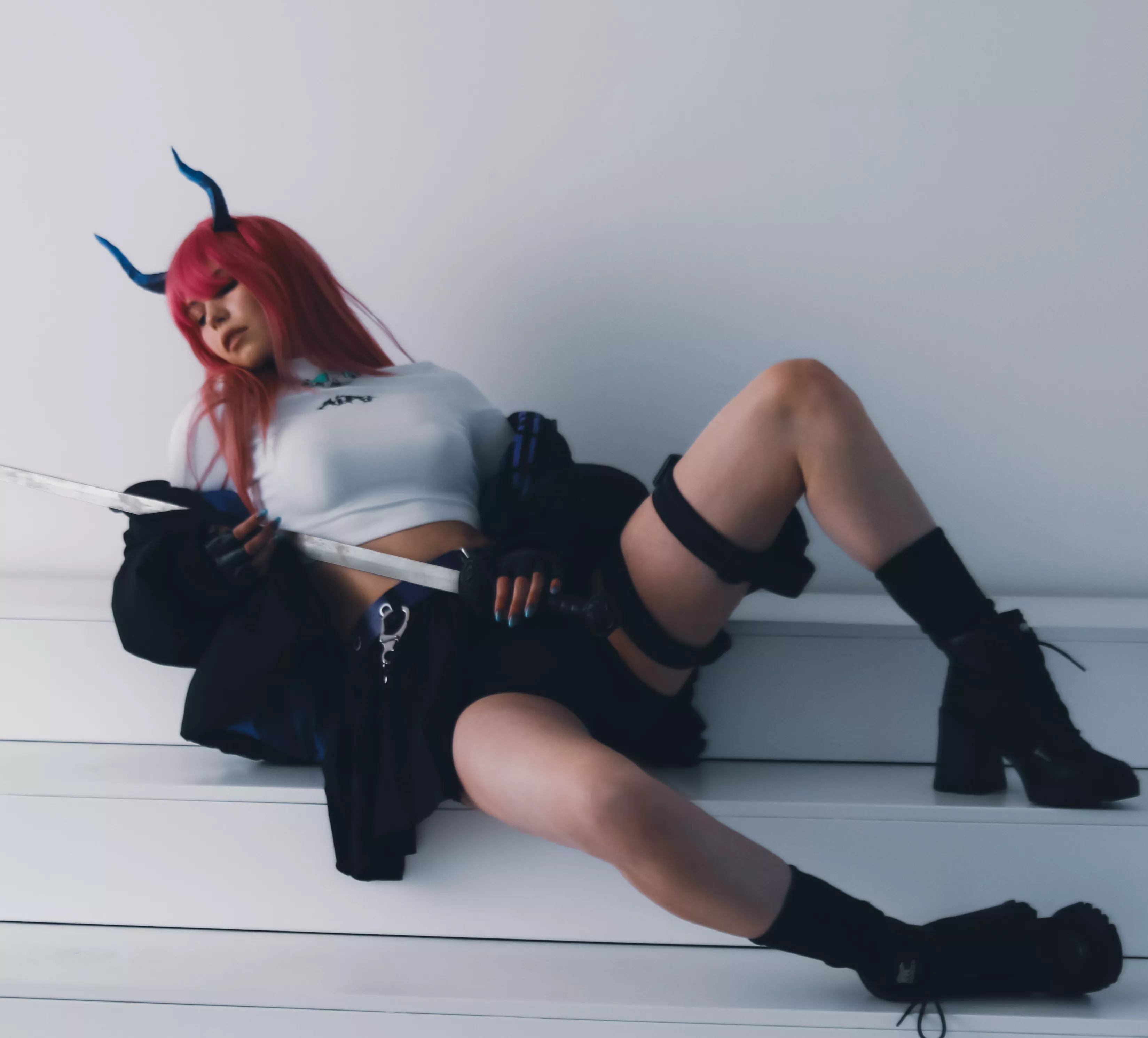 Boots makes my outfit look edgy