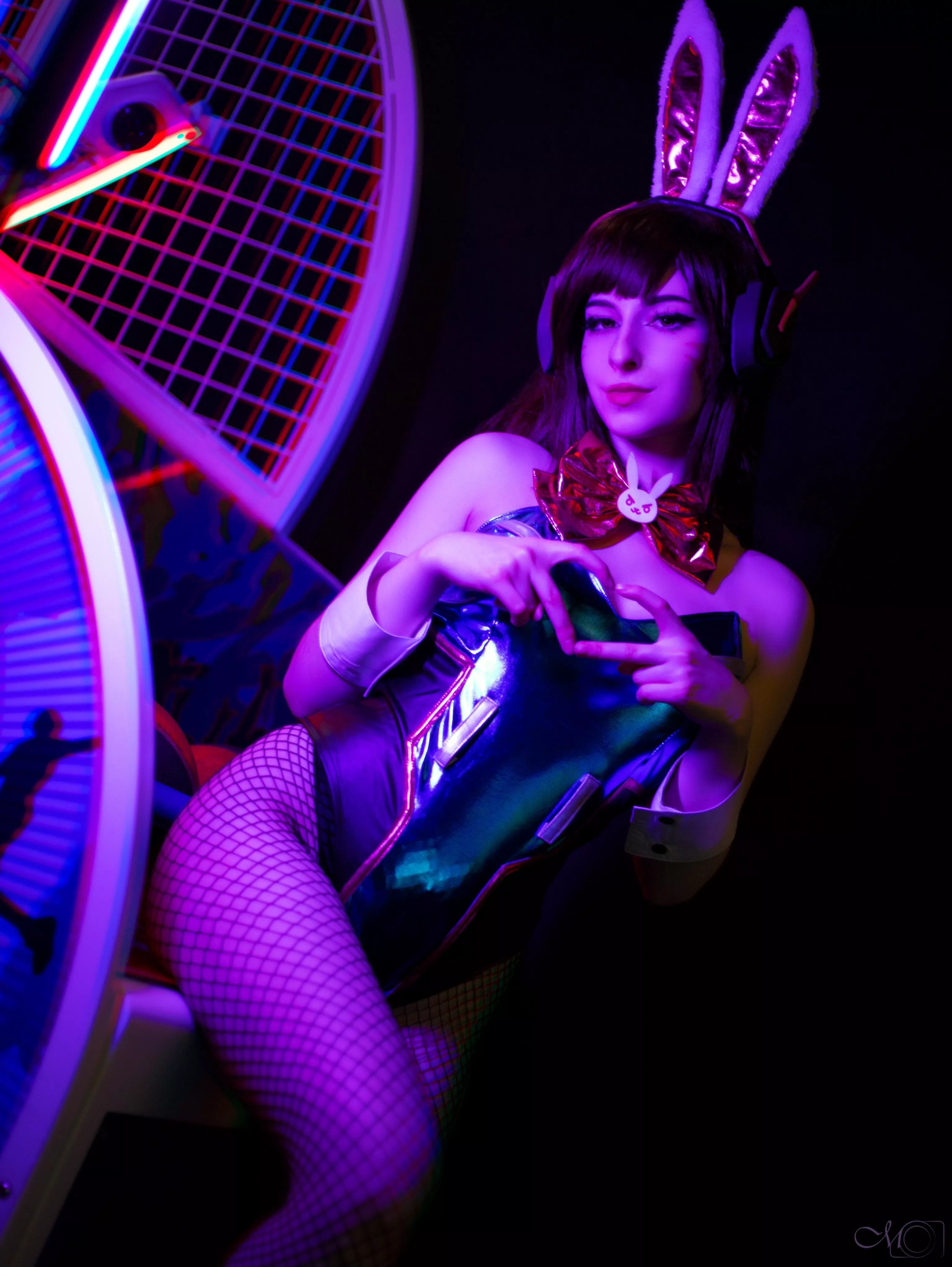 Bunny girl Dva by me/ @ravven_cos