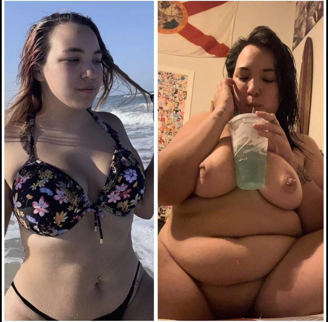 Can’t believe I’ve gotten so fat and soft. Which curves do you prefer ?