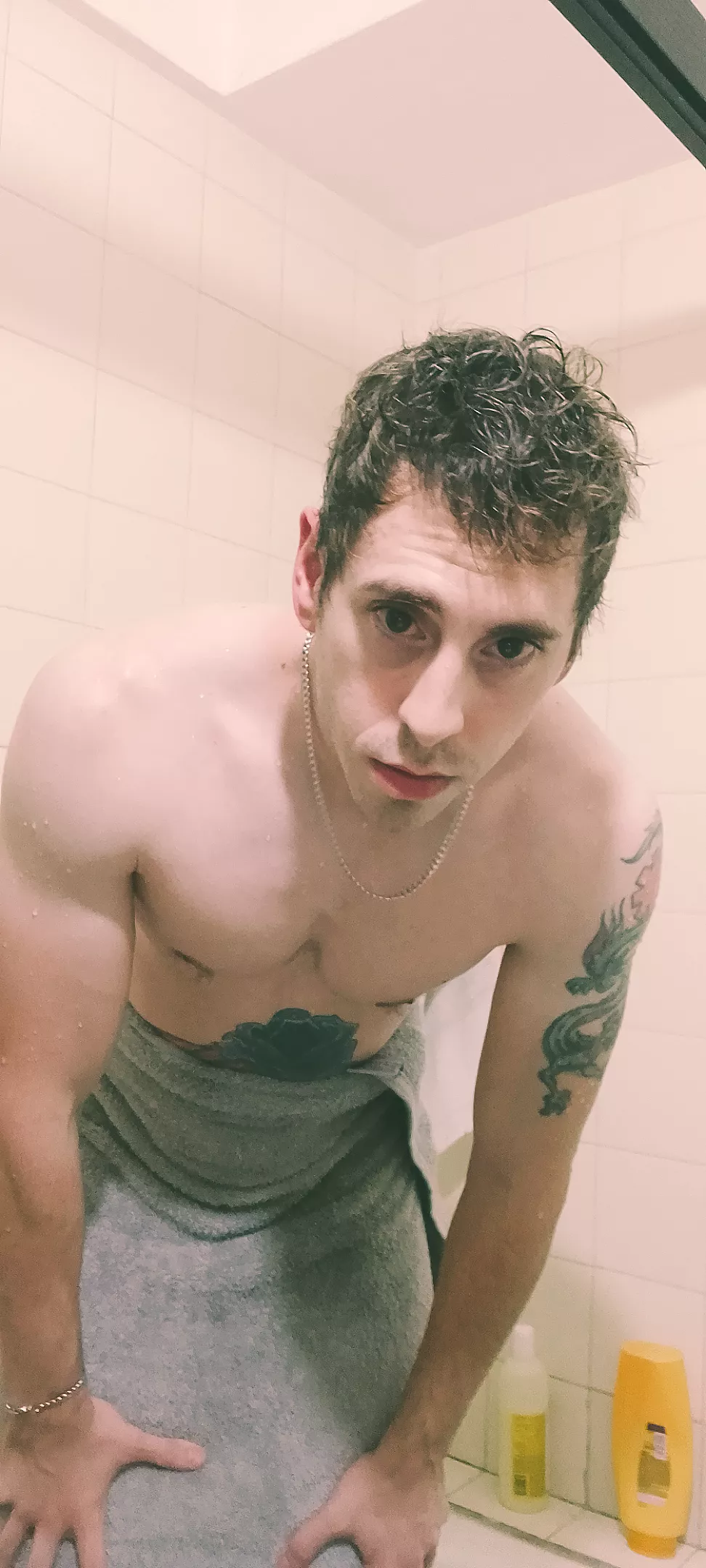 Cheking you out after shower