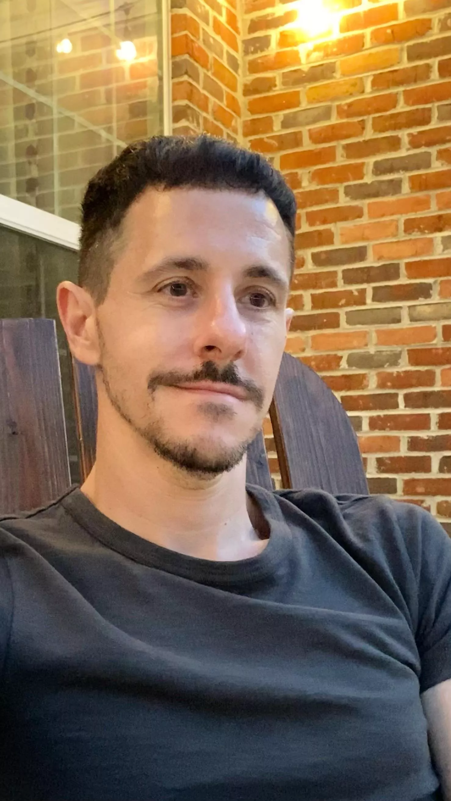 Enjoying a perfect evening outside!