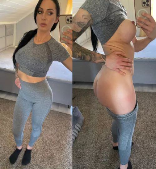 [F] [OC] What guy at the gym sees VS a guy on reddit