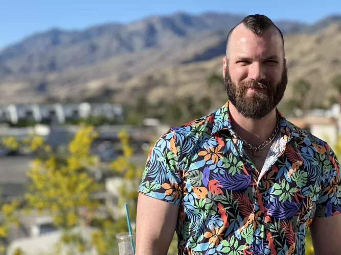 First time in Palm Springs