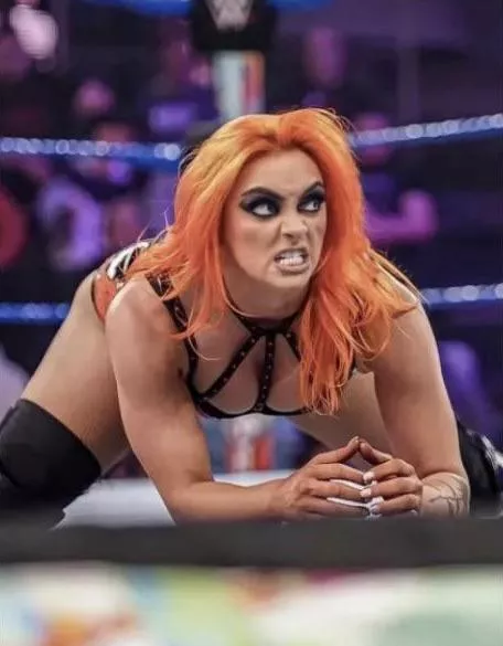 Gigi Dolin getting in position