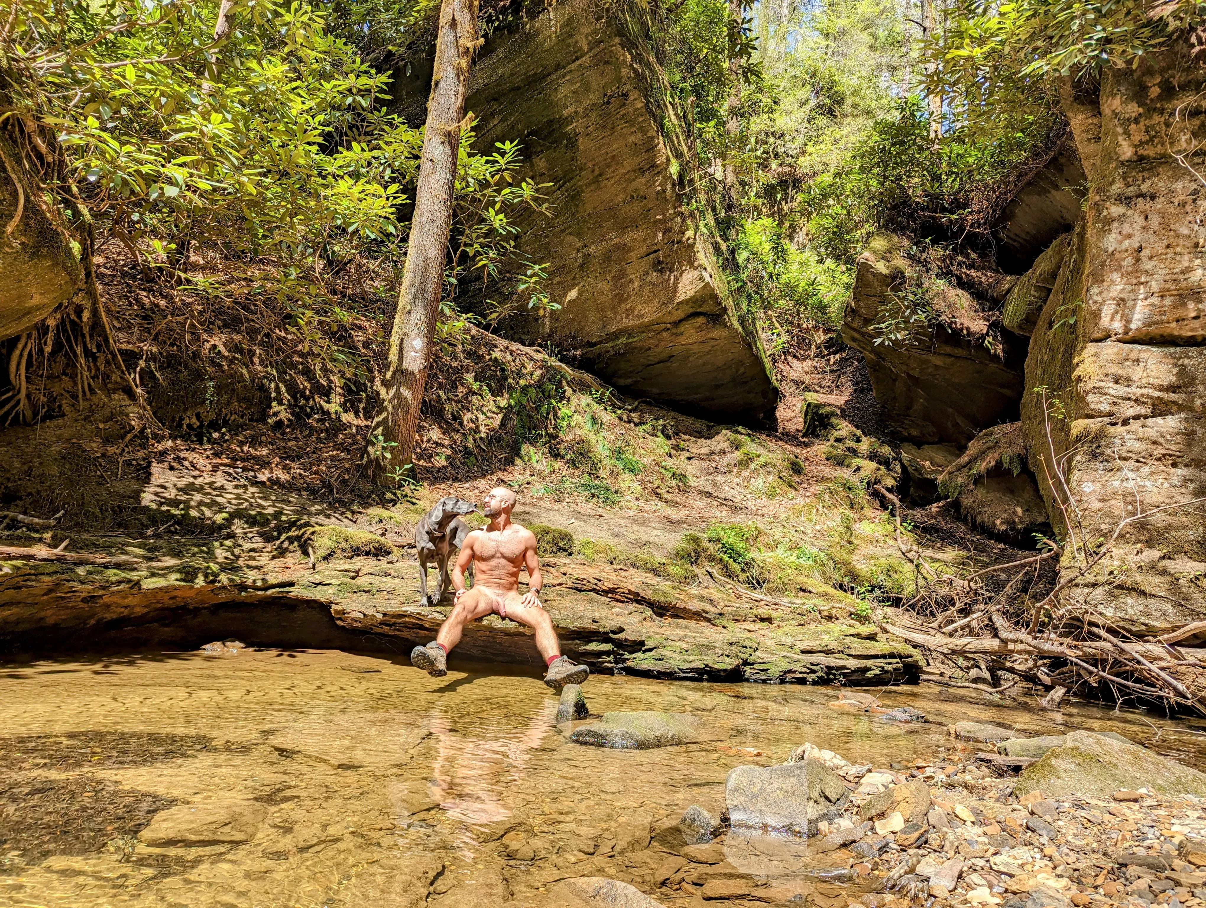 Hiking with my best friend