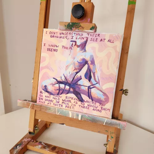 'I know them blind' by me