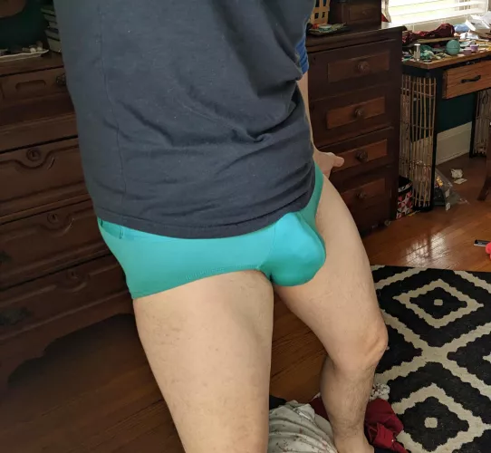 I started getting hard while taking this picture