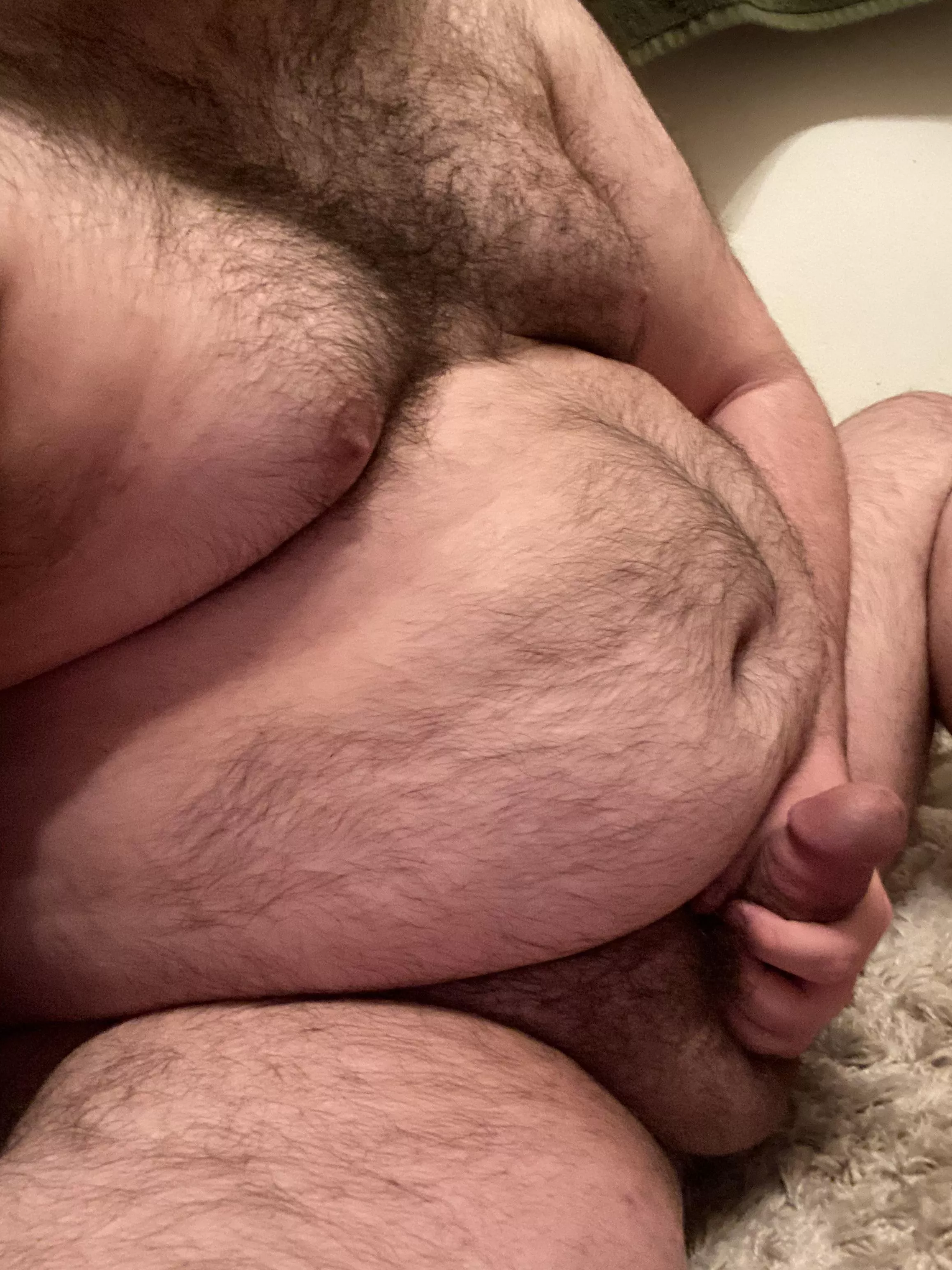 If you rub my belly, then I’ll pump you full of my loads. Deal?