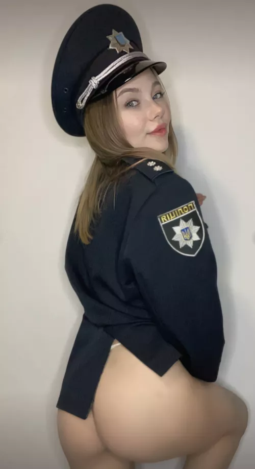 If you were a bad boy, I'll arrest you.