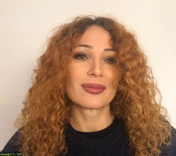 I'm curly but 50 year old, if you like my face, I can post my body next.