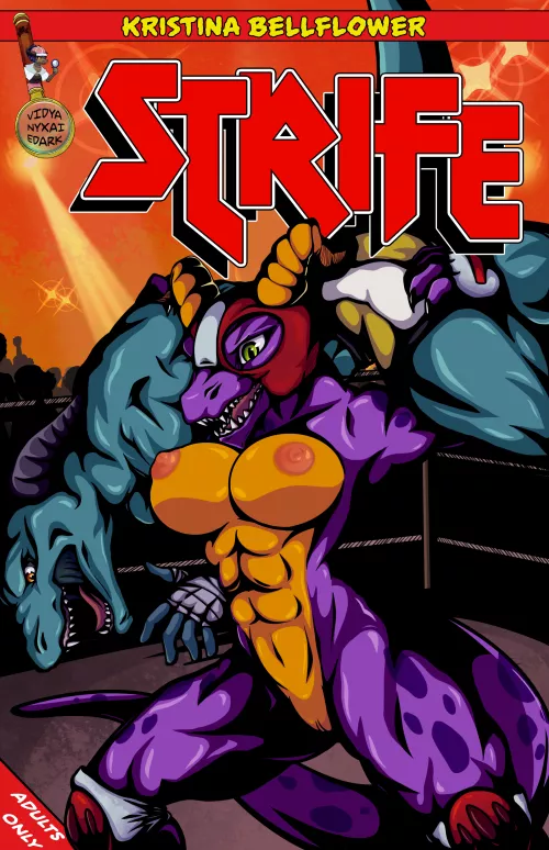 Kristina kicking ass on Strife! (Cherry Blossom Games)