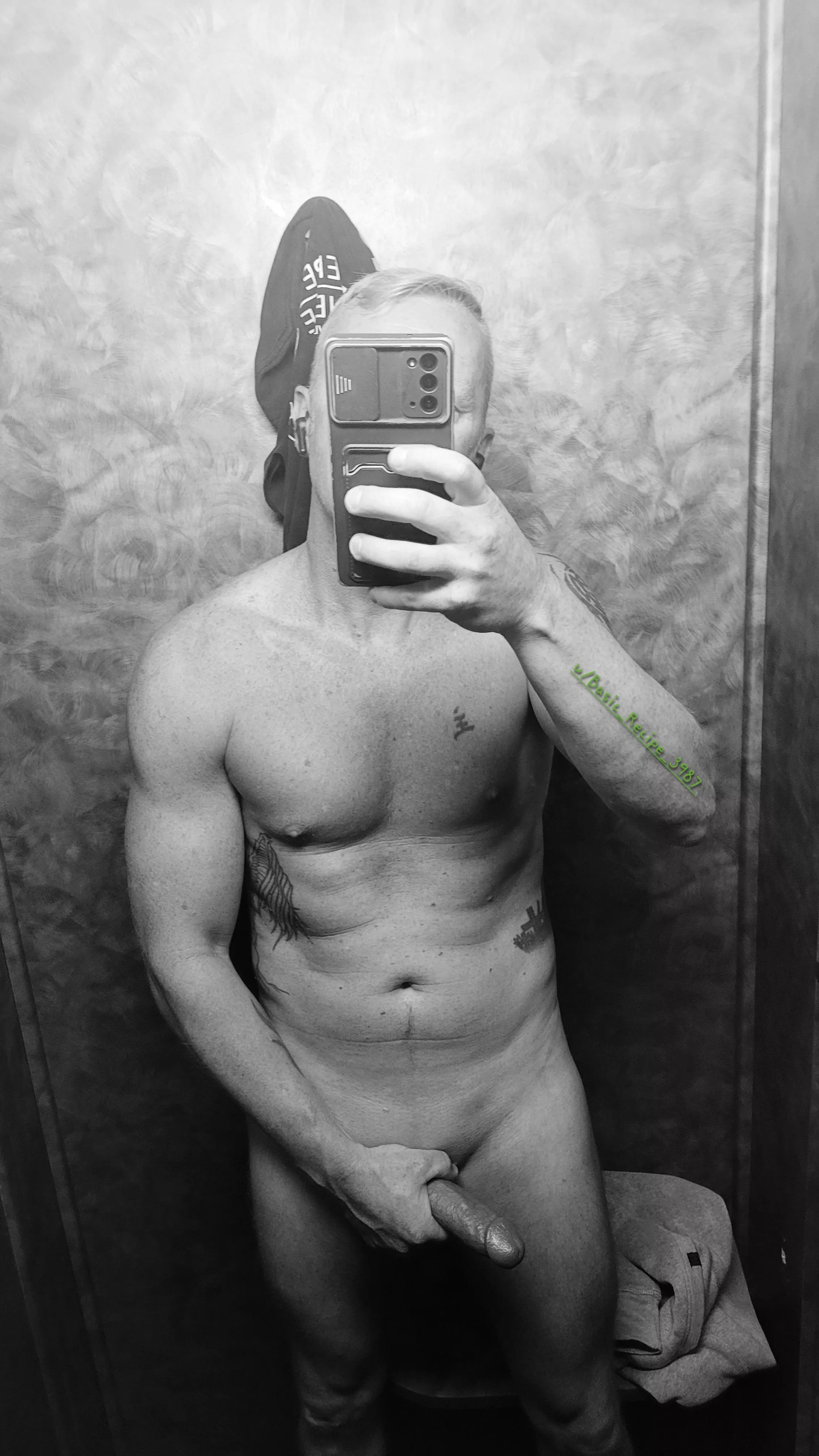 (M) [42] What the ladies don't see at the gym. Post workout tan session