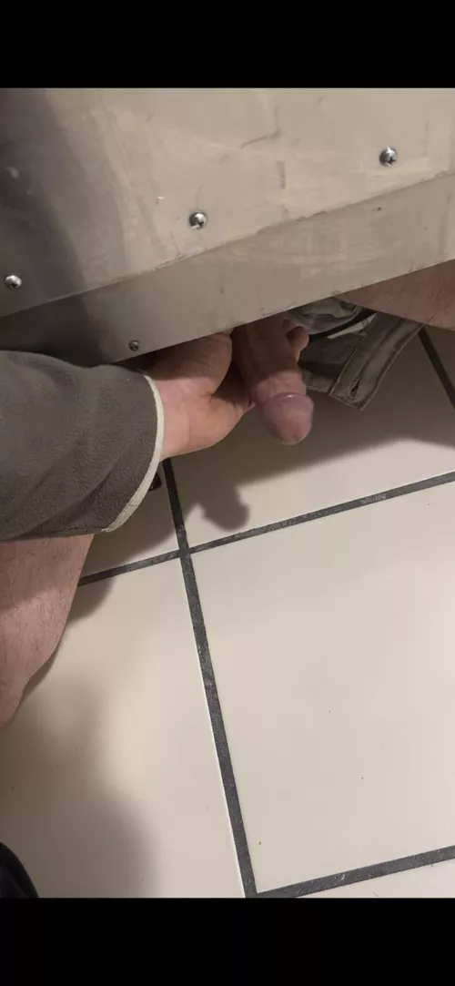 Met a guy from Sniffies at the mall.