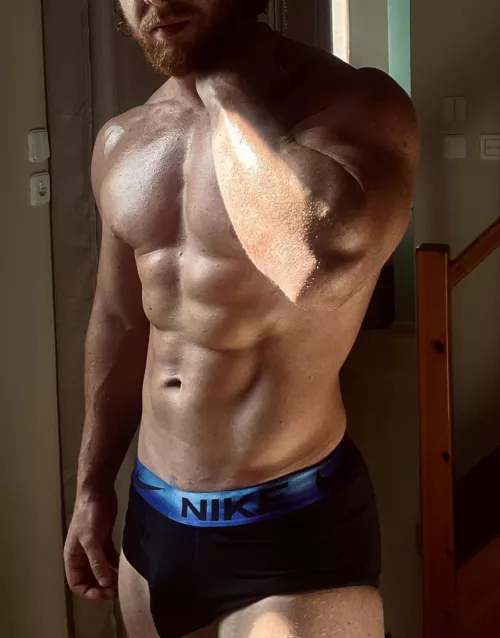 My bulge feels good in these Nikes