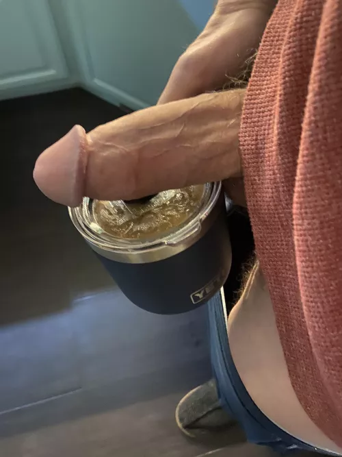 My new Yeti mug will keep the important stuff hotter for longer. It’s a comfortable place to rest too!