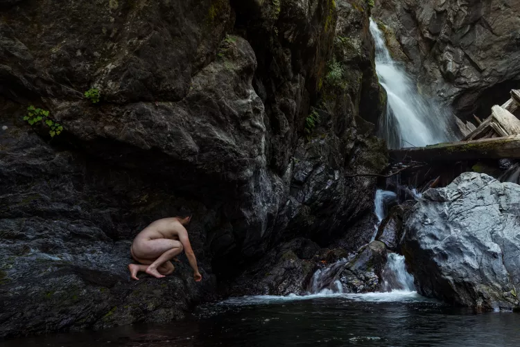 Naked waterfall adventures are the best 😊 [male]