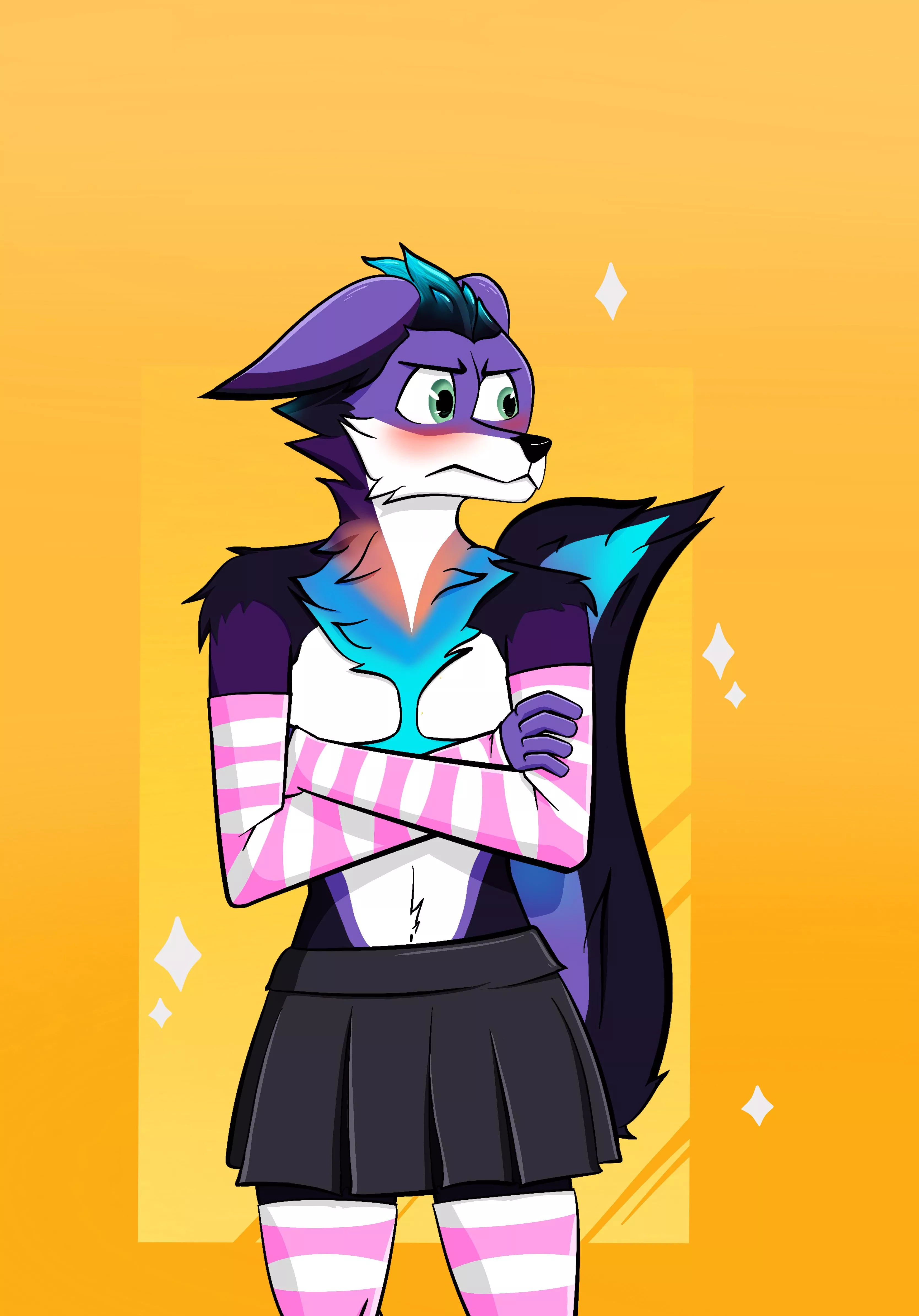 Not happy with his new look