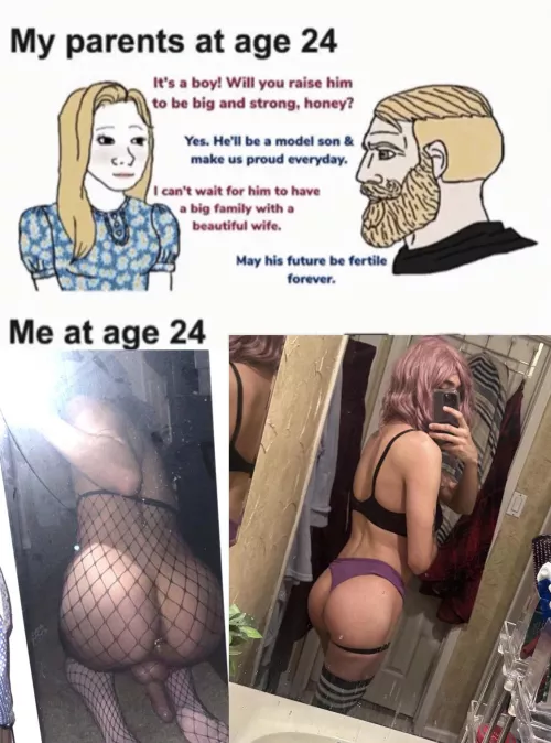 Now I’m the one getting fertilized 🤣🤷🏽‍♀️