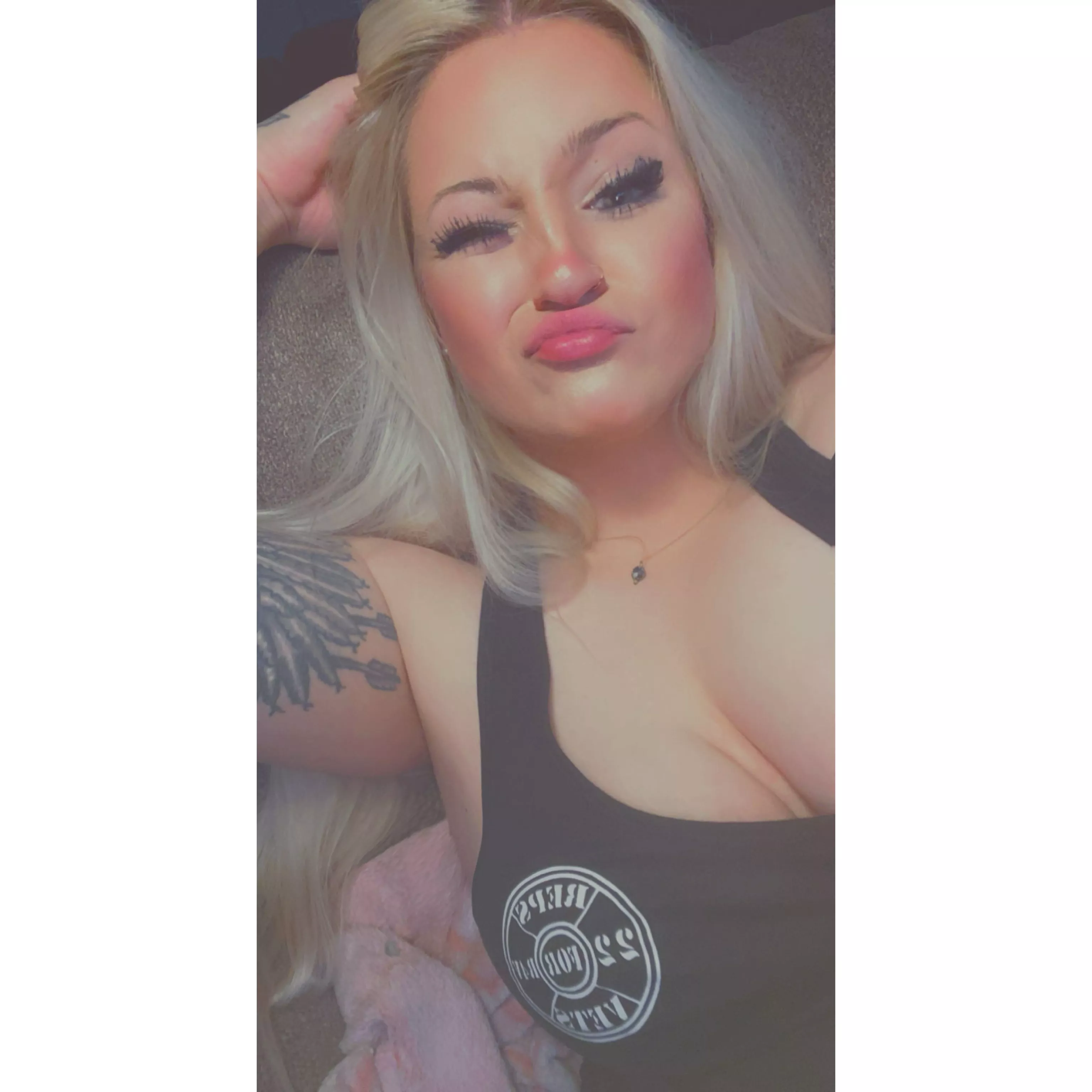 Pretty face, with prettier big tits 😉