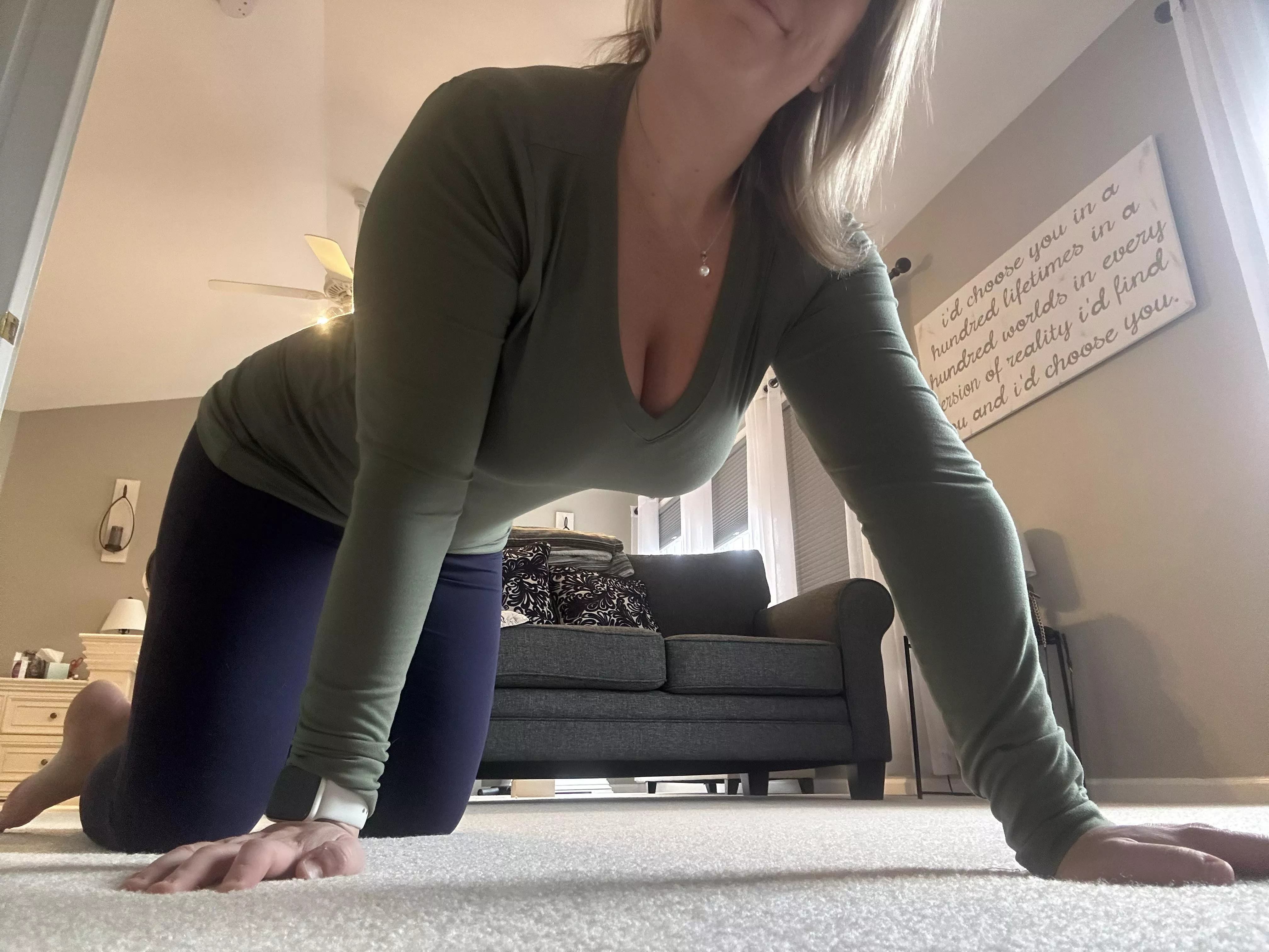 Seem to always end up on my knees