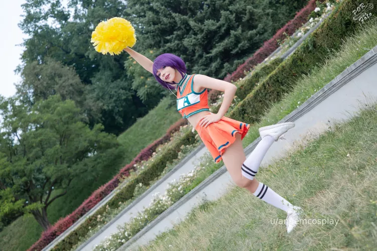 [SELF] Anne M as Cheerleader Jirou from Boku no Hero Academia ^^