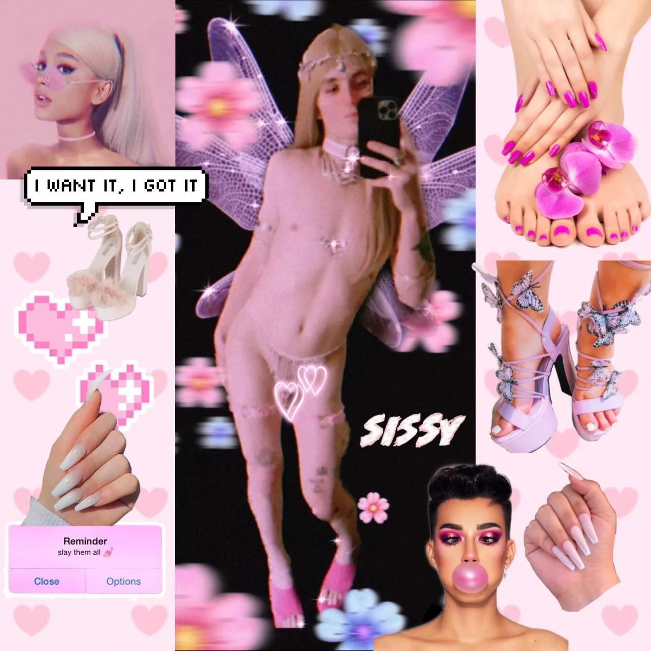 Sissy inspiration selfie <3